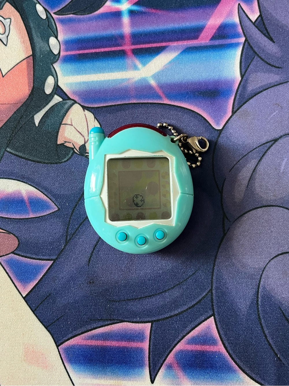 Tamagotchi Keitai Kaitsuu! Plus Blue Decoration Wave 5 2005